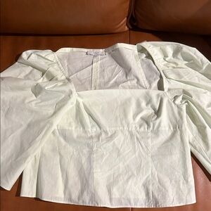 Vince Soft Green Blouse